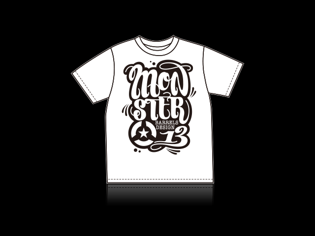 thirteen(13)pop Tシャツ